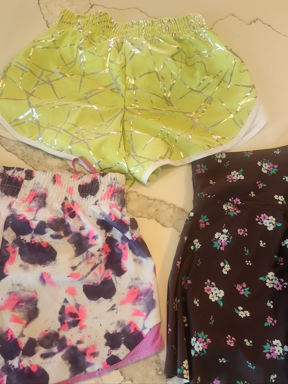 Girls Athletic Shorts 10/12